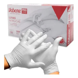 Luvas Descartáveis Vabene Viniflex Branco P M G Gg 100und
