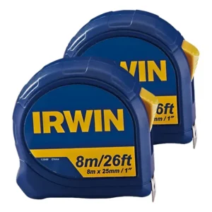2 Trena De Aço Standart 8 Metros Abs Com Trava W13947 Irwin