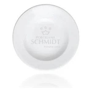 Jogo 6 Pratos Fundo Hotel Restaurante Porcelana Resistente