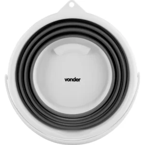 Balde Dobrável Vonder 10 L Branco
