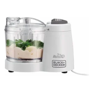 Mini Processador De Alimentos Black+decker Mp120 Branco 120w