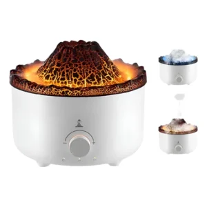 Difusor De Aromas E Umidificador 560ml Vulcão