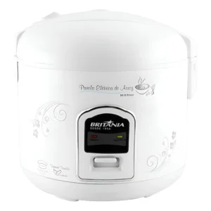 Panela Elétrica De Arroz Britânia Pa10 Prime 700w Branca Fre Branco 127v