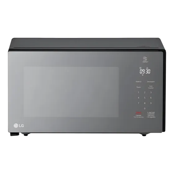Micro-ondas Lg Neochef 30 Litros Espelhado Limpa Fácil 220v