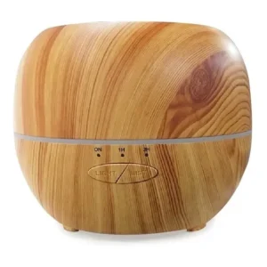 Difusor Aromatizador Ar Umidificador Ambiente Led Wood 1755