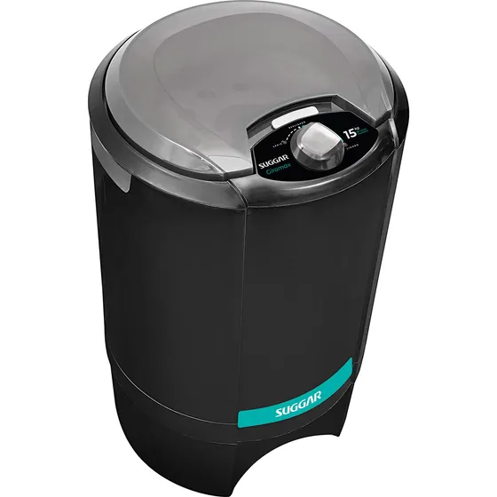 Centrifuga De Roupas Giromax 15 Kg Preta Suggar 220v Preto 220v