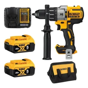 Parafusadeira Furadeira Impacto Dewalt Dcd996 Com Acessórios 20v