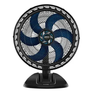 Ventilador Xtreme Force Breeze Mesa 50cm Vb50 Estrutura Pret Preto 220v Azul Plástico (Recondicionado)