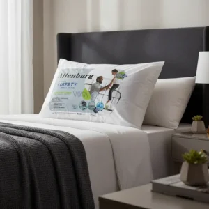 Travesseiro Altenburg Liberty 50x90 King Size 100% Algodão Branco