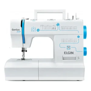 Máquina De Costura Reta Elgin Genius Plus Jx-4035 Portátil