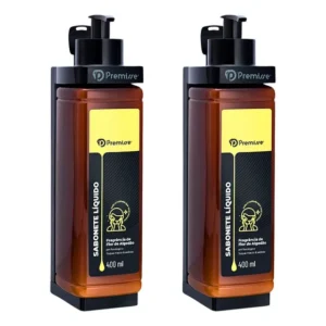 Suporte Parede Porta Shampoo Sabonete Condicionador 400ml Premisse