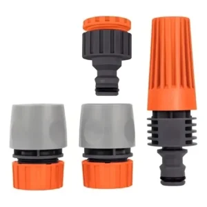 Conjunto para Irrigação com Engates Rápidos e Esguicho 4 Peças Tramontina