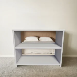 Mesa Cabeceira De Madeira Promoção Criado Estante Mudo Fosco Branco