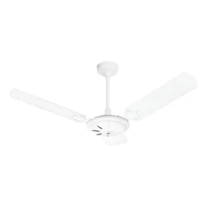 Ventilador de teto Venti-Delta Ventilador com 3 pás estrutura branco