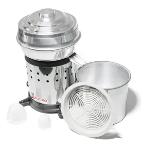 Espremedor Extrator Laranja Frutas 500w Inox 3 Litros Inox 127/220v 60hz