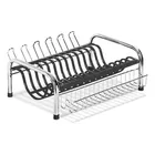 Escorredor De Louças Niquelart Cores Variadas Cama Tubo Preto - Imagem 5