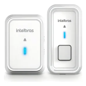 Campainha Sem Fio Intelbras Cib 101 Com Protetor 2 Entradas