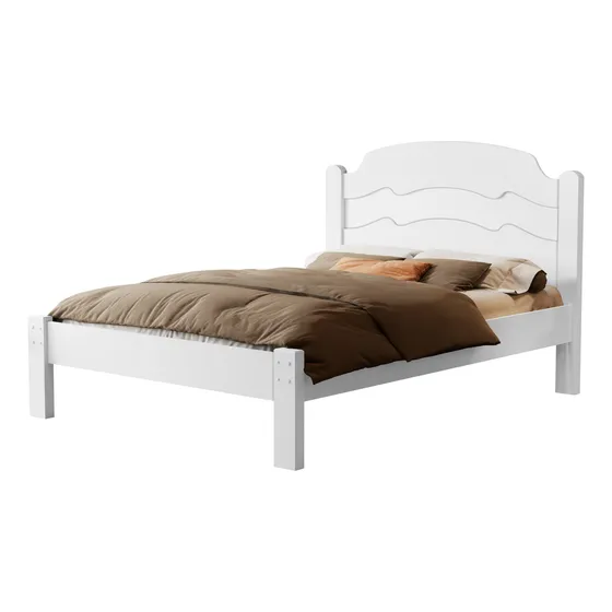 Cama Casal Tradicional Reforçada Iris Para Quarto