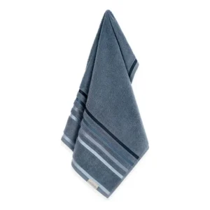 Toalha De Rosto Karsten Lumina 100% Algodão Banheiro Piscina Cor Azul