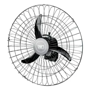 Ventilador De Parede Tron 65cm Preto 3 Pás Plástico
