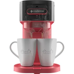 Cafeteira Elétrica Cadence Single Up CAF230 Preto e Vermelho
