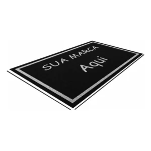 Tapete Capacho 190x80 Personalizado Logomarca 12mm