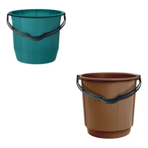 Kit Baldes Plásticos Reforçados 8l E 15l Colorido