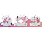 Máquina De Costura Reta Futura Jx-2040 Portátil Elgin Cor Branco/Rosa - Imagem 7
