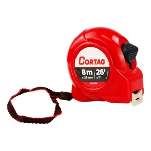 Trena Aço Profissional 8m X 25mm Abs Blister - 62246 Cortag