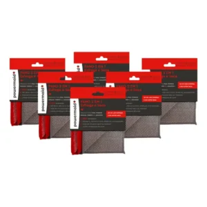 Kit Pano 2 Em 1 Esfrega Seca Pias Fornos Vidros 12 Panos 2 Em 1 Esfrega E Seca