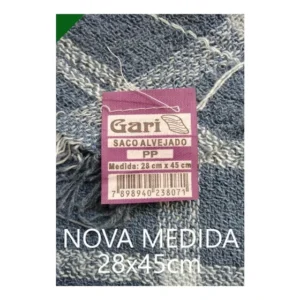 10 Peças Pano De Chão Saco Duplo Extra Xadrez 32x55cm