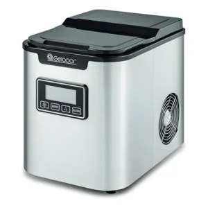 Máquina De Gelo Portátil Gelopar 12kg Dia Gmgd-15 220v Preto/inox