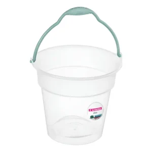 Balde Plástico 8 Litros Redondo Limpeza Multiuso Ergonômico