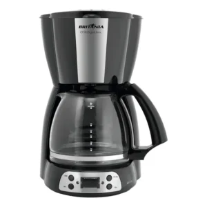 Cafeteira Elétrica Cp38 Digital Inox Preta Britânia