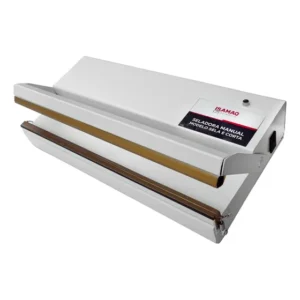 Seladora Para Sacos Plásticos Bivolt Sela E Corta Manual 50cm Isamaq