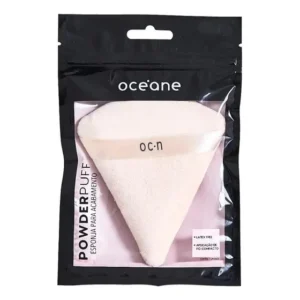 Esponja De Máquiagem Para Acabamento Powder Puff Rosa Océane Bege