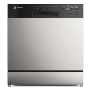Lava-Louça Electrolux 8 Serviços Inox com Programa Lava & Seca 50 minutos LS08E Display Digital