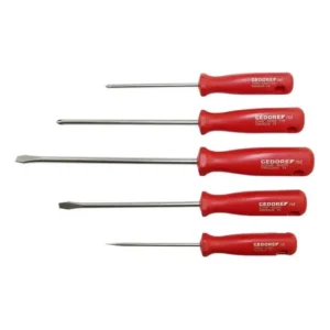 Jogo Chave De Fenda E Phillips 5 Pcs Gedore Red R38001005
