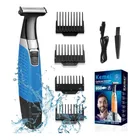 Barbeador Kemei Km-1910 Cor Azul - Imagem 4