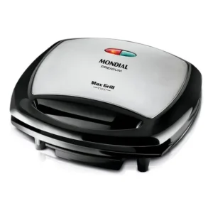 Max Grill G-07 1200w Preto E Inox Mondial