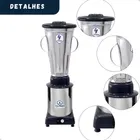 Liquidificador Industrial JL Colombo 800W Inox Bivolt 4L Baixa Rotação - Imagem 4