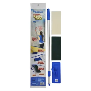 Kit Limpeza Profissional Residencial E Empresarial Bralimpia Azul