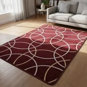 Tapete Costa Oro Pelo Baixo 200x150 Veludo Estampado