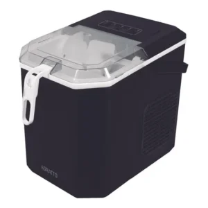 Maquina De Gelo Mg-01 Preta 12kg 100w 127v 60hz 127v Preto