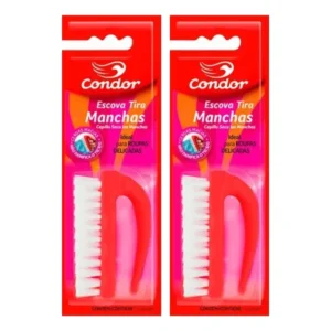 Kit 2 Un Escova Tira Manchas Roupas Delicadas - Condor