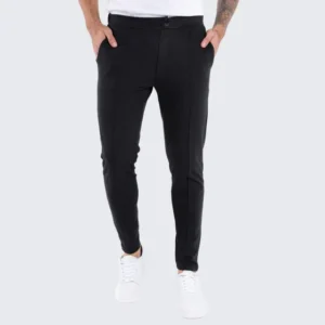 Calça Moletom Masculina Social Skinny Alfaiataria