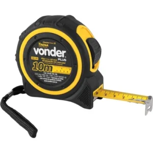 Trena Curta De Aço 10 M X 25 Mm Vonder