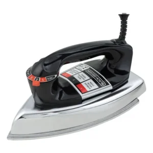 Ferro De Passar Roupa A Seco Black + Decker Com Base De Alumínio VFA1110