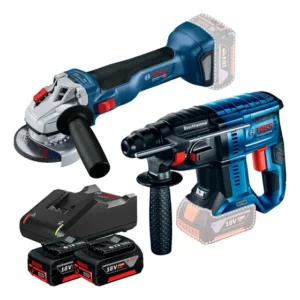 Combo Esmerilhadeira Martelete Combina Bosch Bateria 18v Nf