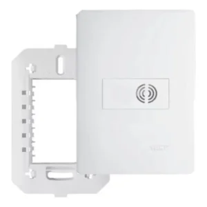 Conjunto Campainha Cigarra Alerta Sonoro Som Bivolt Branco Branca 127/220v